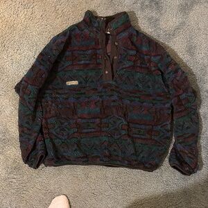 Columbia Multicolor Fleece Pullover